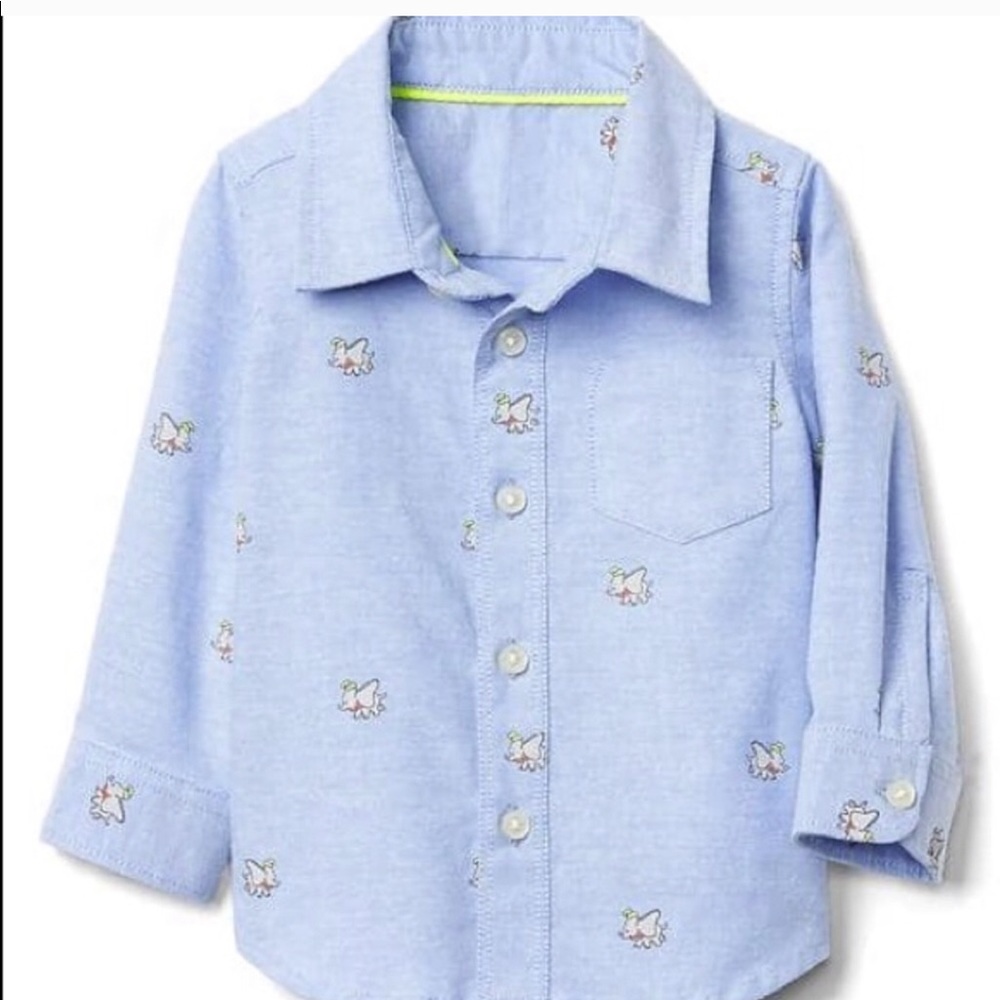 Baby Gap Dumbo Button Down 12-18 Months